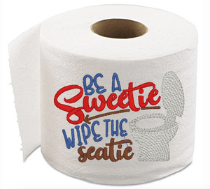 Embroidered | Be a Sweetie Wipe the Seatie