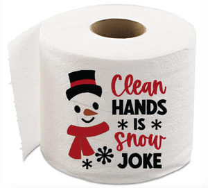 Embroidered | Clean Hands Is Snow Joke