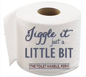 Embroidered Paper Towel | Jiggle it just a Little Bit...